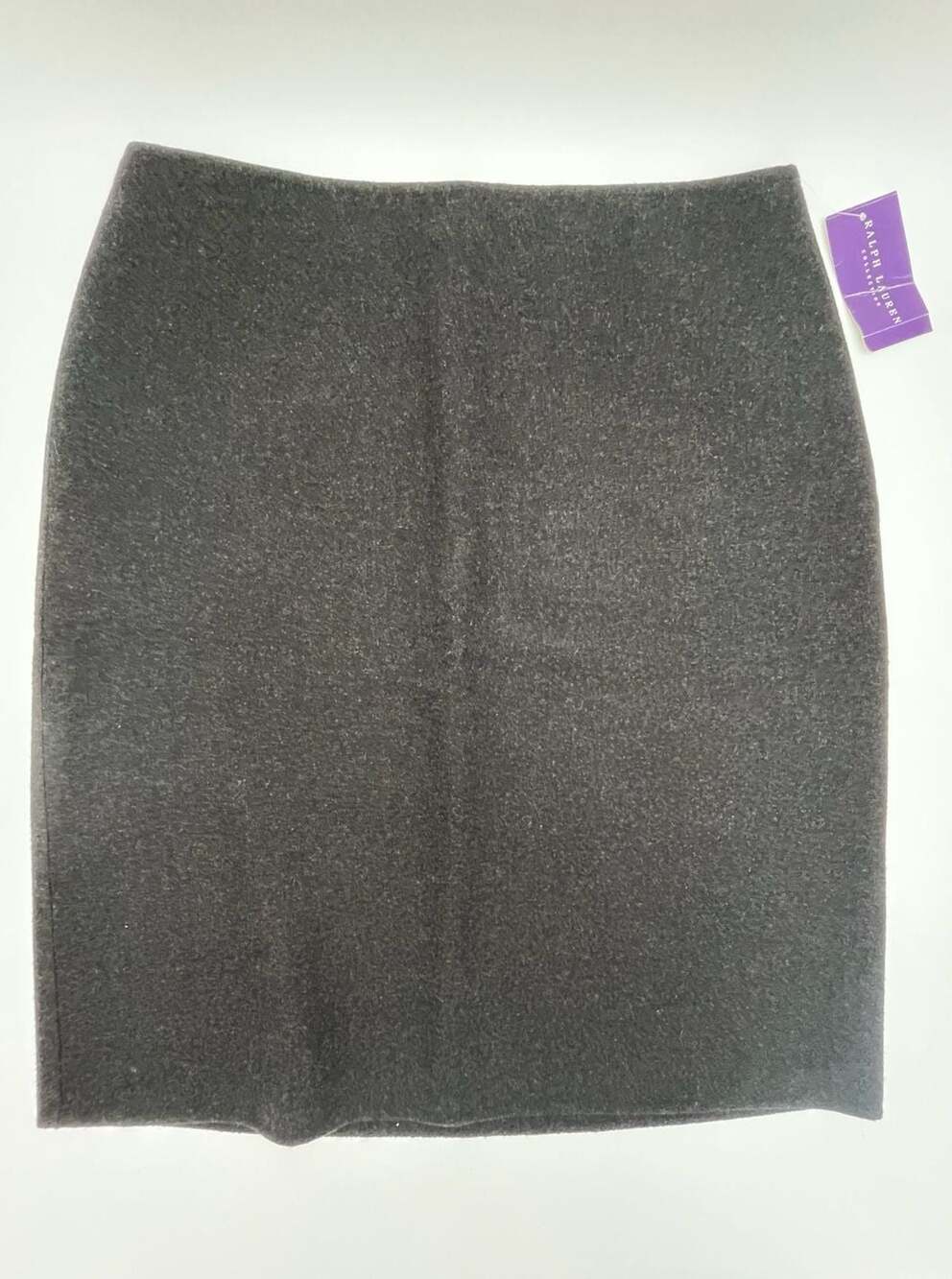 Ralph Lauren Collection Purple Label 100% Wool Pencil Skirt Size 12
